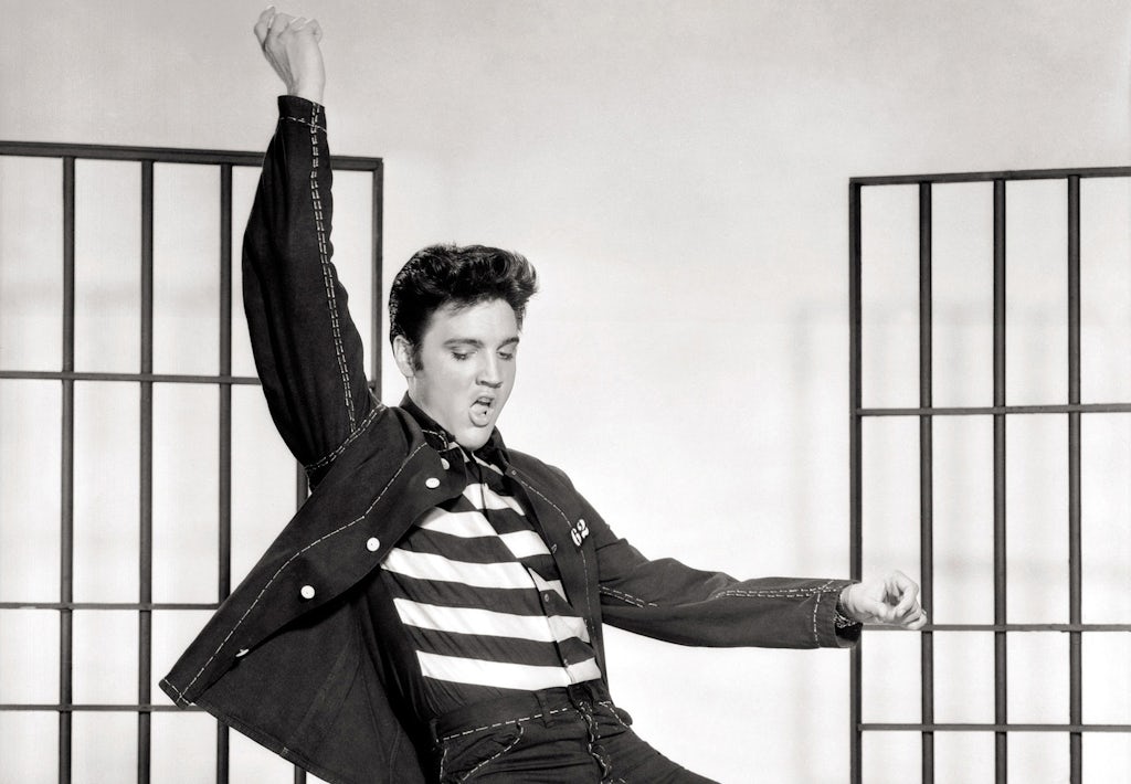 Elvis Presley elokuvassa Jailhouse Rock Elvis Presley elokuvassa Jailhouse Rock