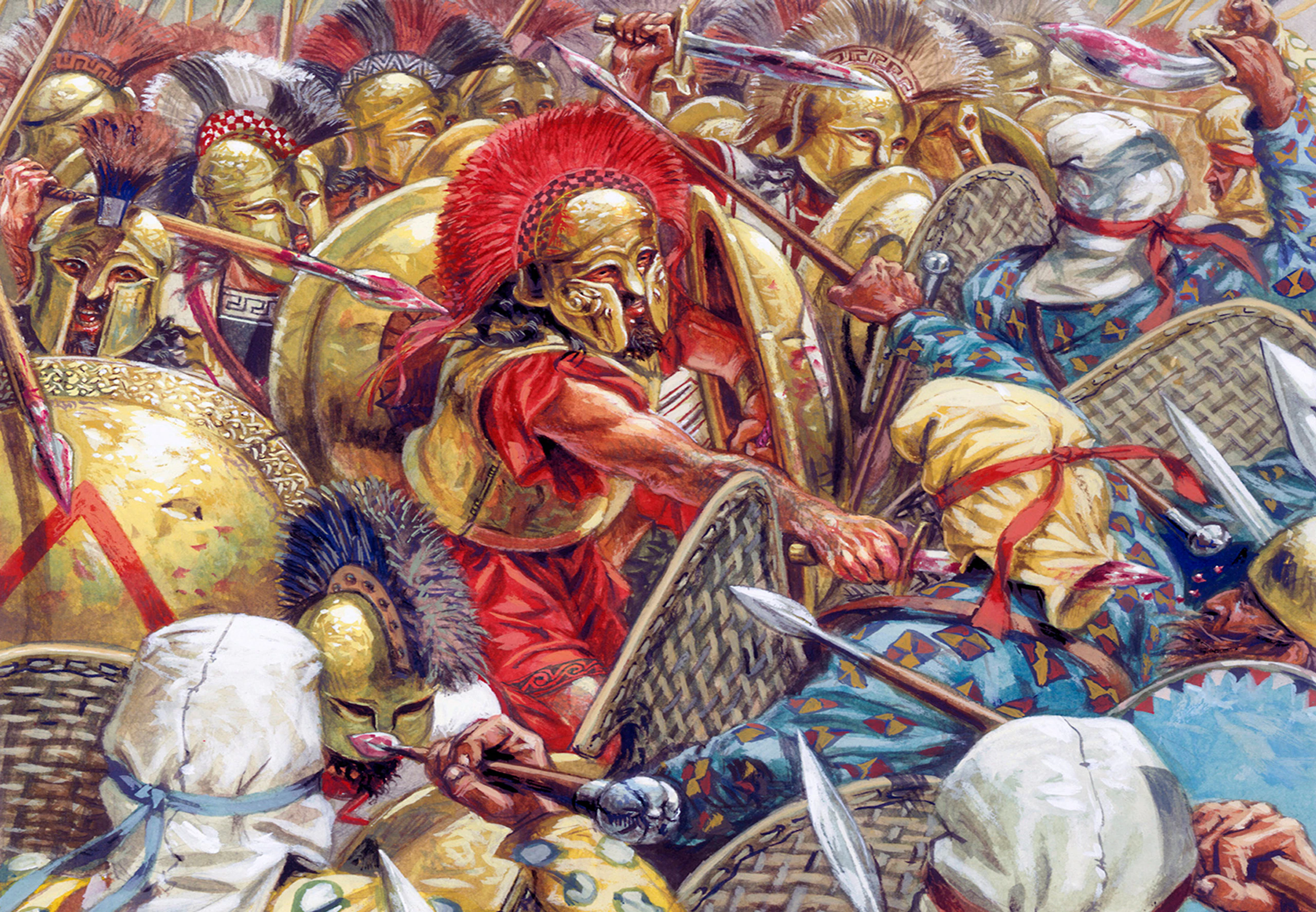 Så började perserkrigen: Grekerna revolterade mot världens mäktigaste ...