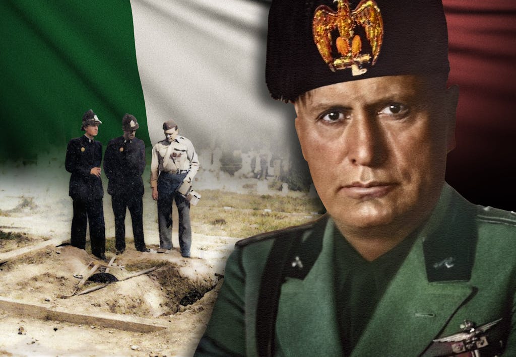 Mussolinis død