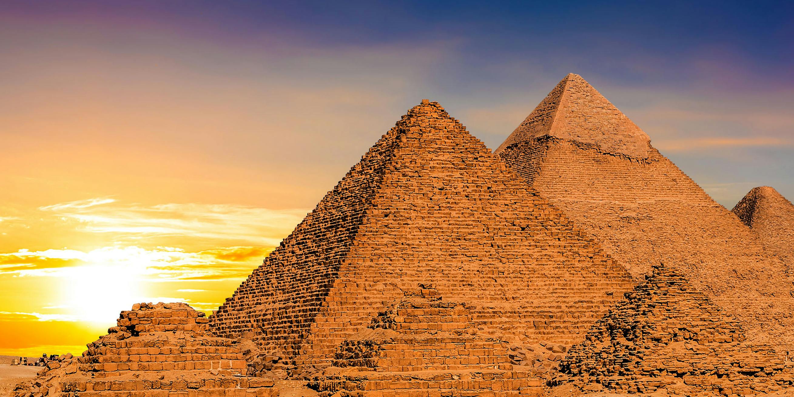 Pyramidene i Giza.
