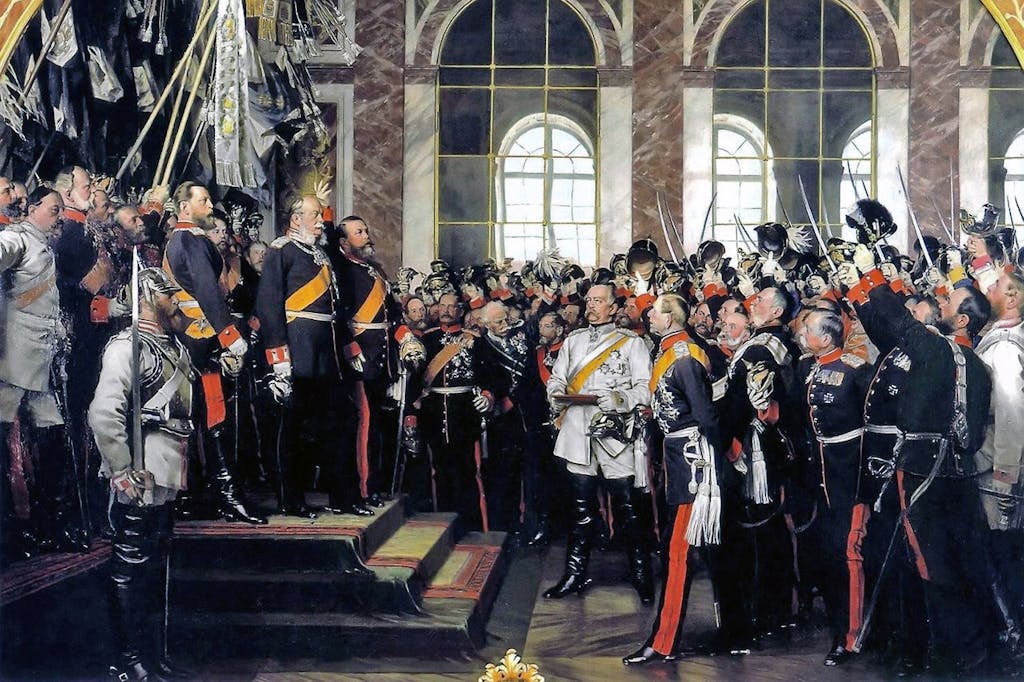 Kejsarproklamation i Paris 1871.