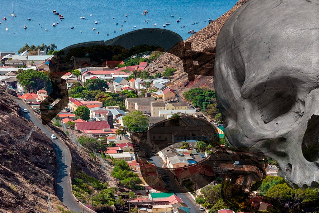 Kallo ja piirros saaresta