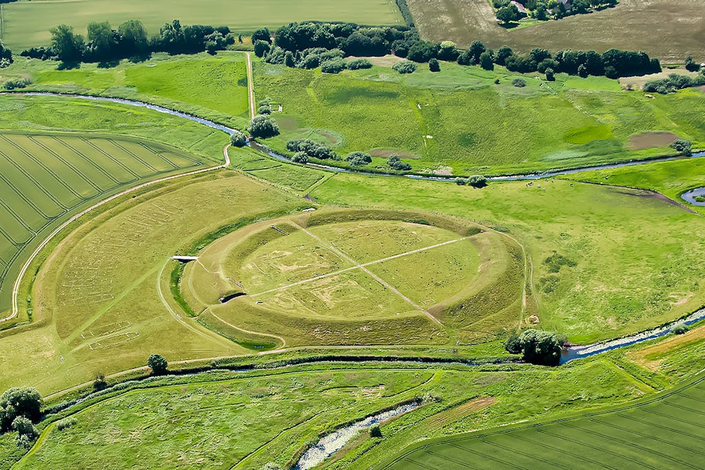 Trelleborg, viikinkilinna, Harald Sinihammas