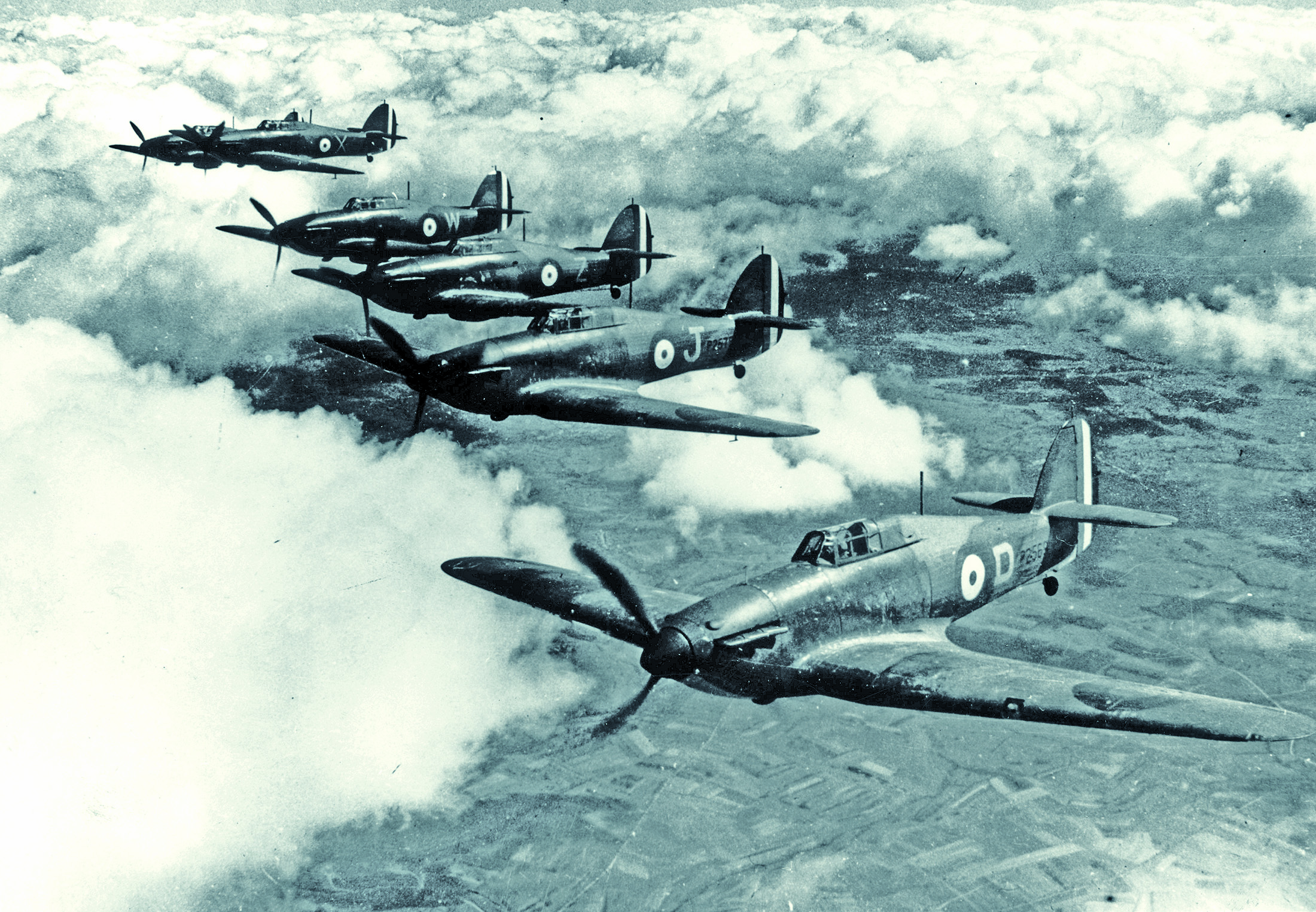 De vigtigeste kampfly under 2. verdenskrig. | historienet.dk