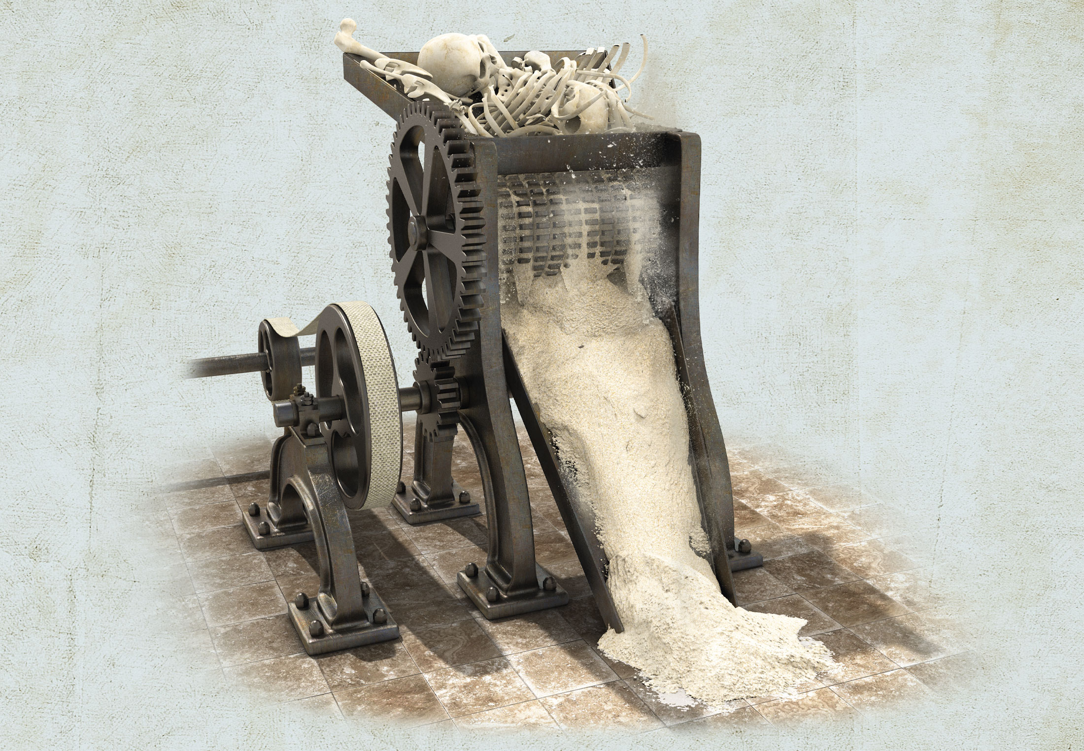 Britten vermaalden botten van de doden tot meststof | historianet.nl