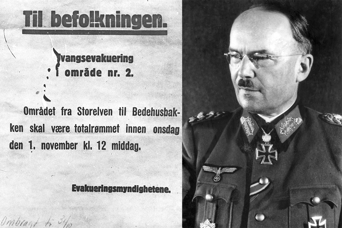 Tyskerne myrder, voldtar og brenner seg gjennom Norge | historienet.no