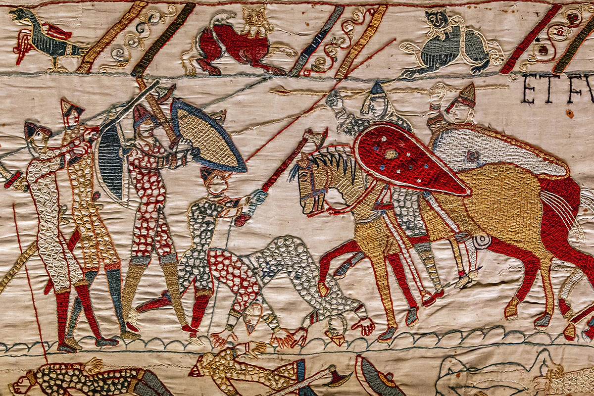 Alles over het tapijt van Bayeux: 70 meter propaganda | historianet.nl