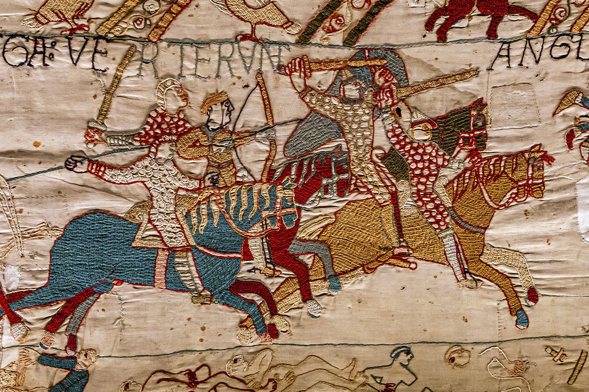 Alles over het tapijt van Bayeux: 70 meter propaganda | historianet.nl