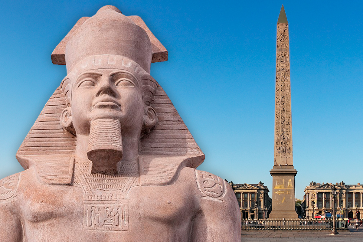Hemmelige beskjeder fra Ramses 2. funnet på fransk obelisk | historienet.no