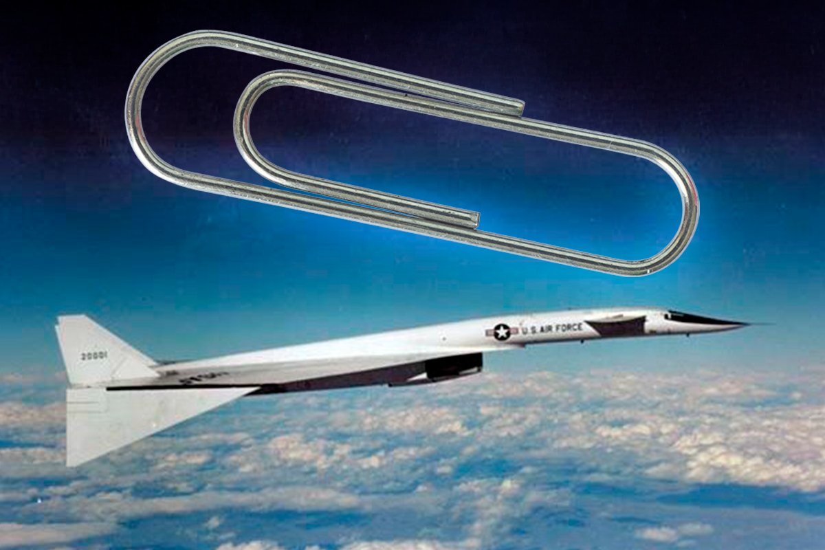 Ongelooflijke redding: Paperclip voorkwam ramp voor duur testvliegtuig ...