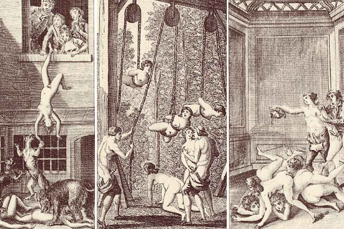 Marquis De Sade Zeichnungen