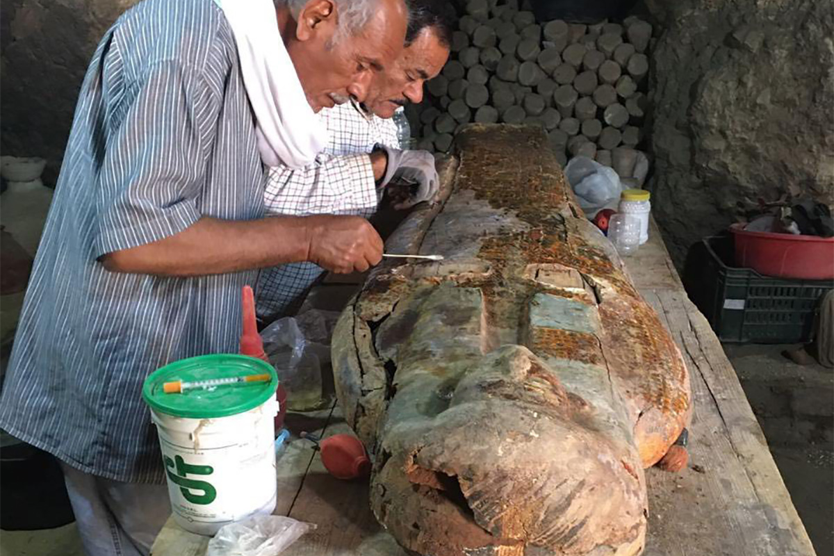 Archeologen vinden 22 sarcofagen uit het oude Egypte. Nu gaan ze