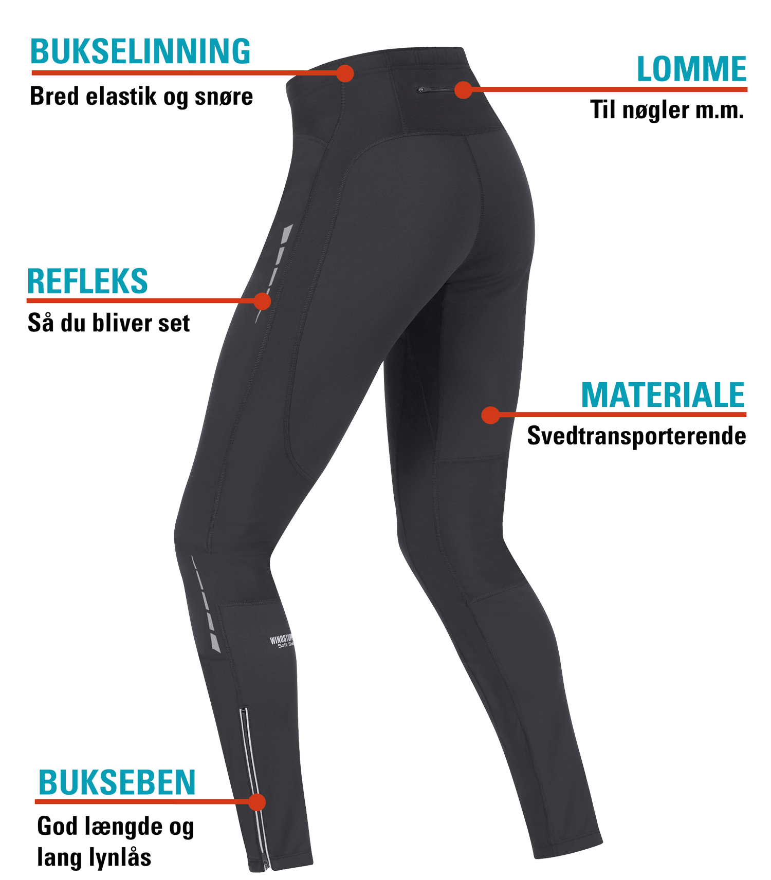5 vigtige detaljer når du vælger løbetights