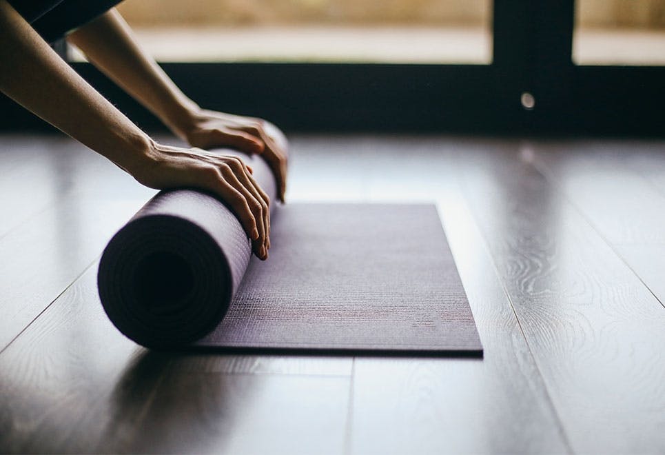 Yogautrustning - yogamatta