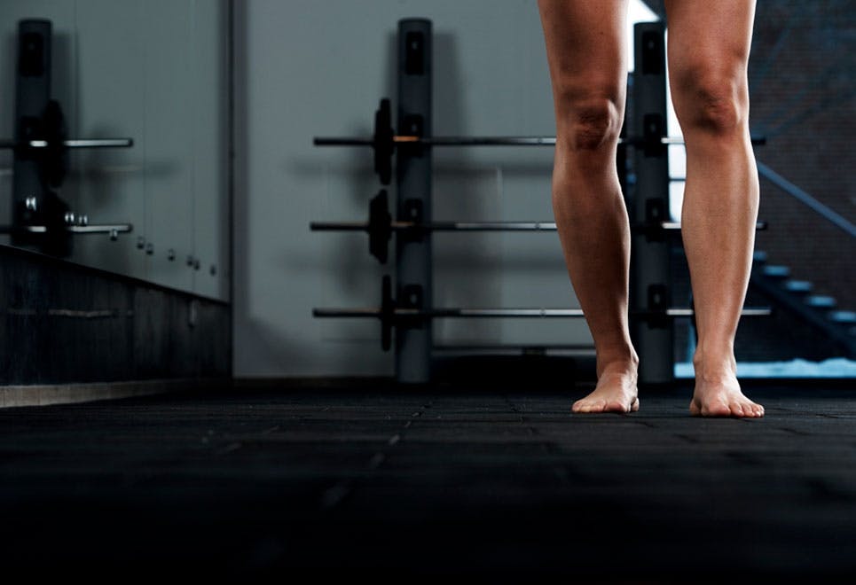 Balle og lårøvelse 3: Ankle tilt