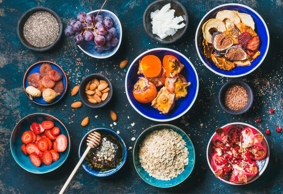 Mat som inneholder antioksidanter