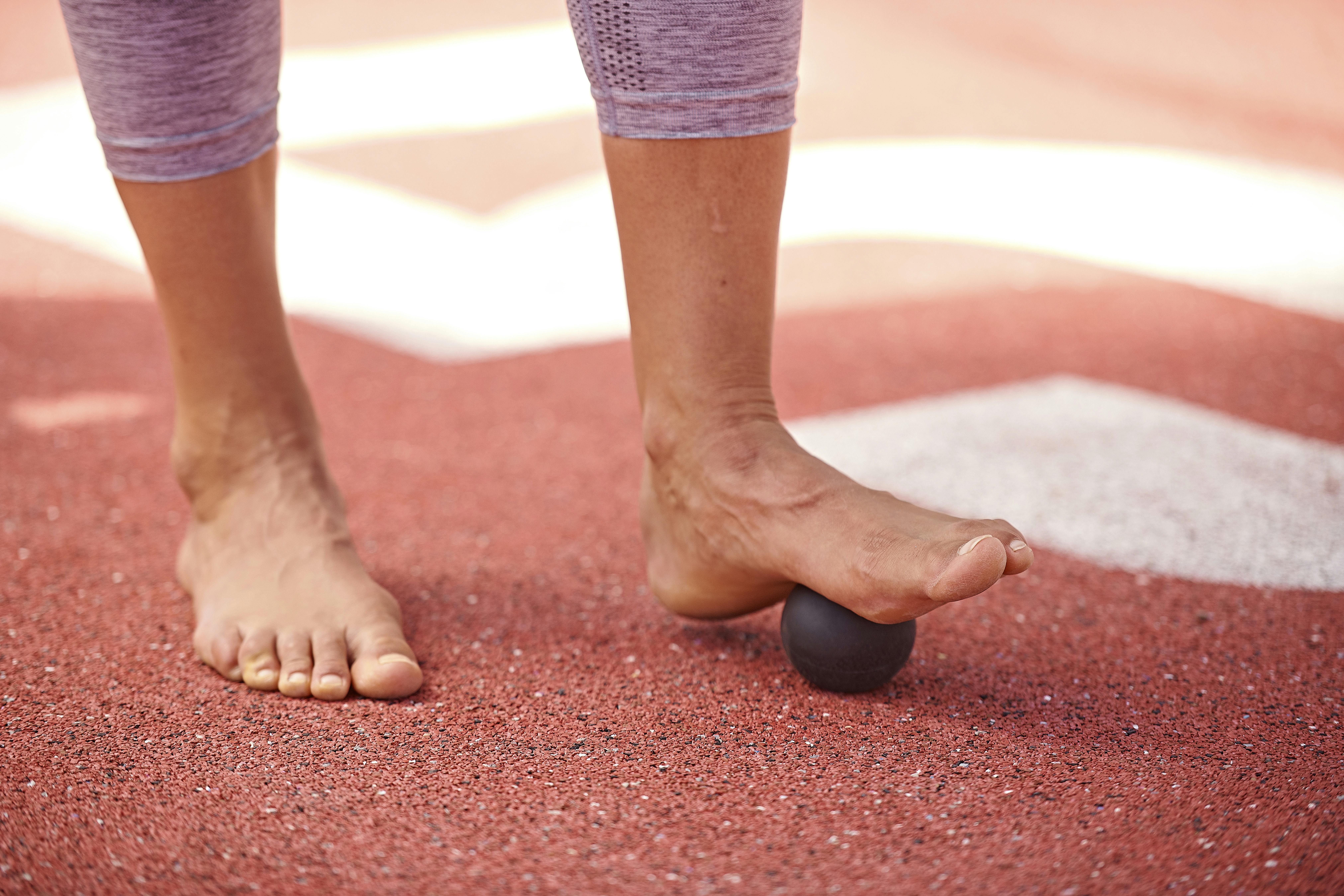 Uppvärmning med boll