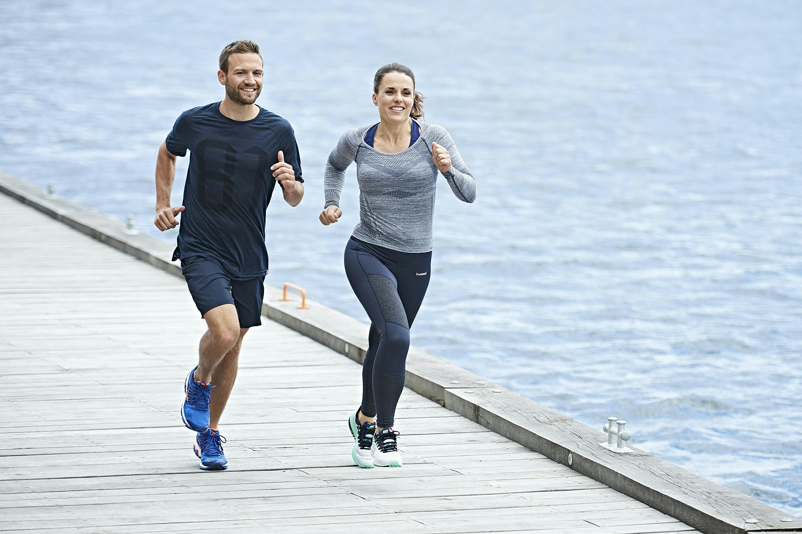 Par-trening, løping