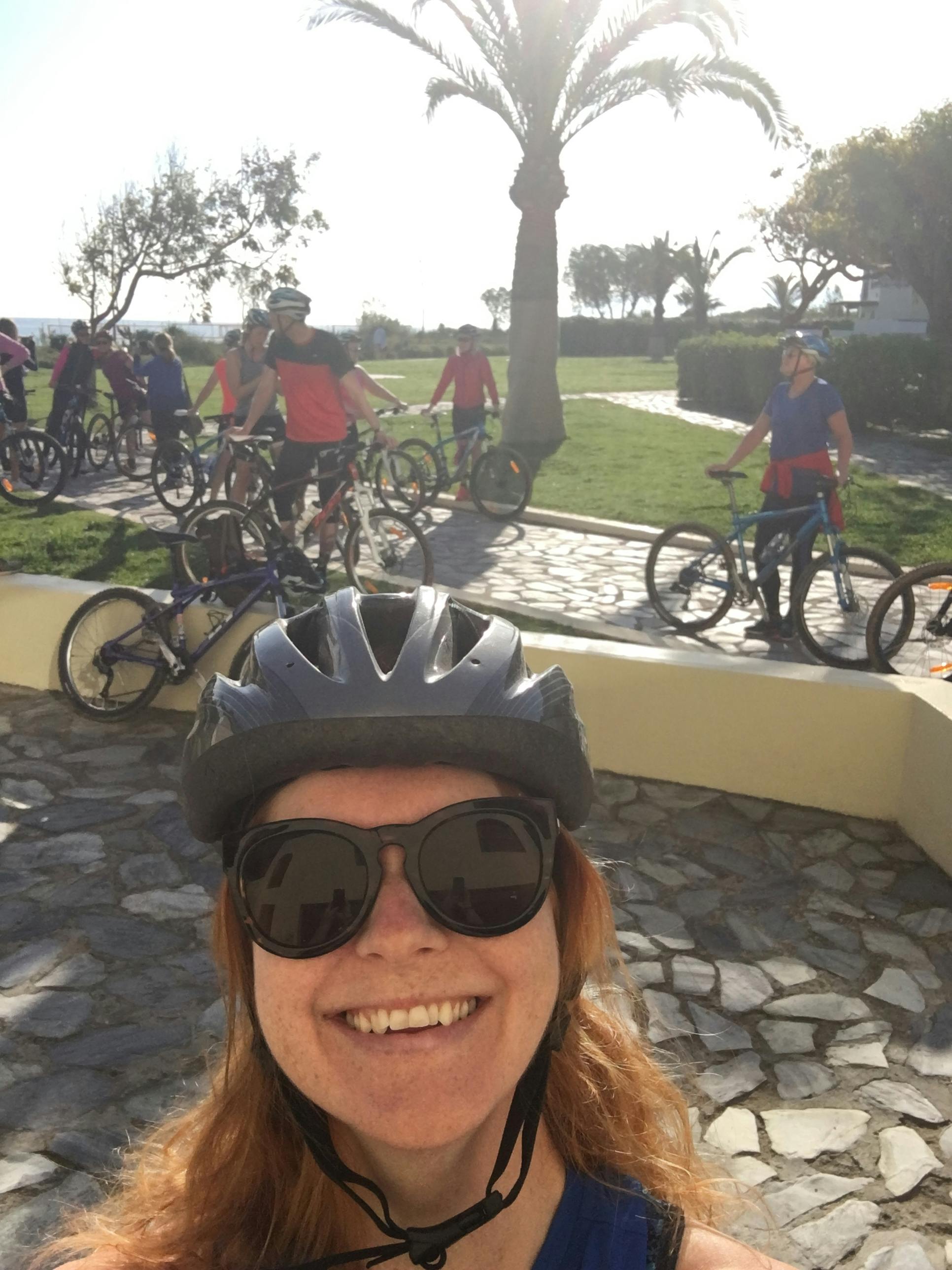 Glöm inte hjälmen.