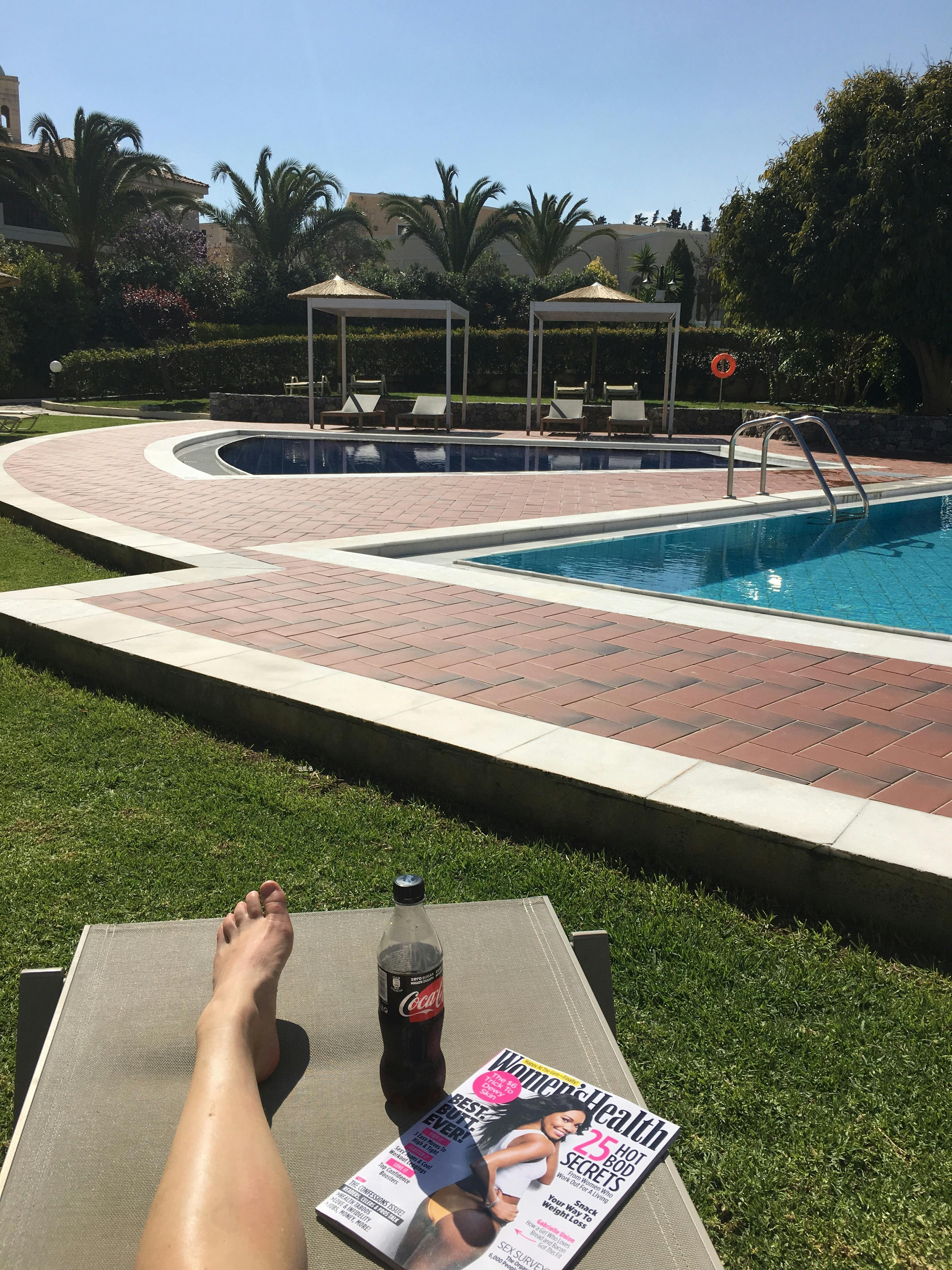 Avslappning i solen.