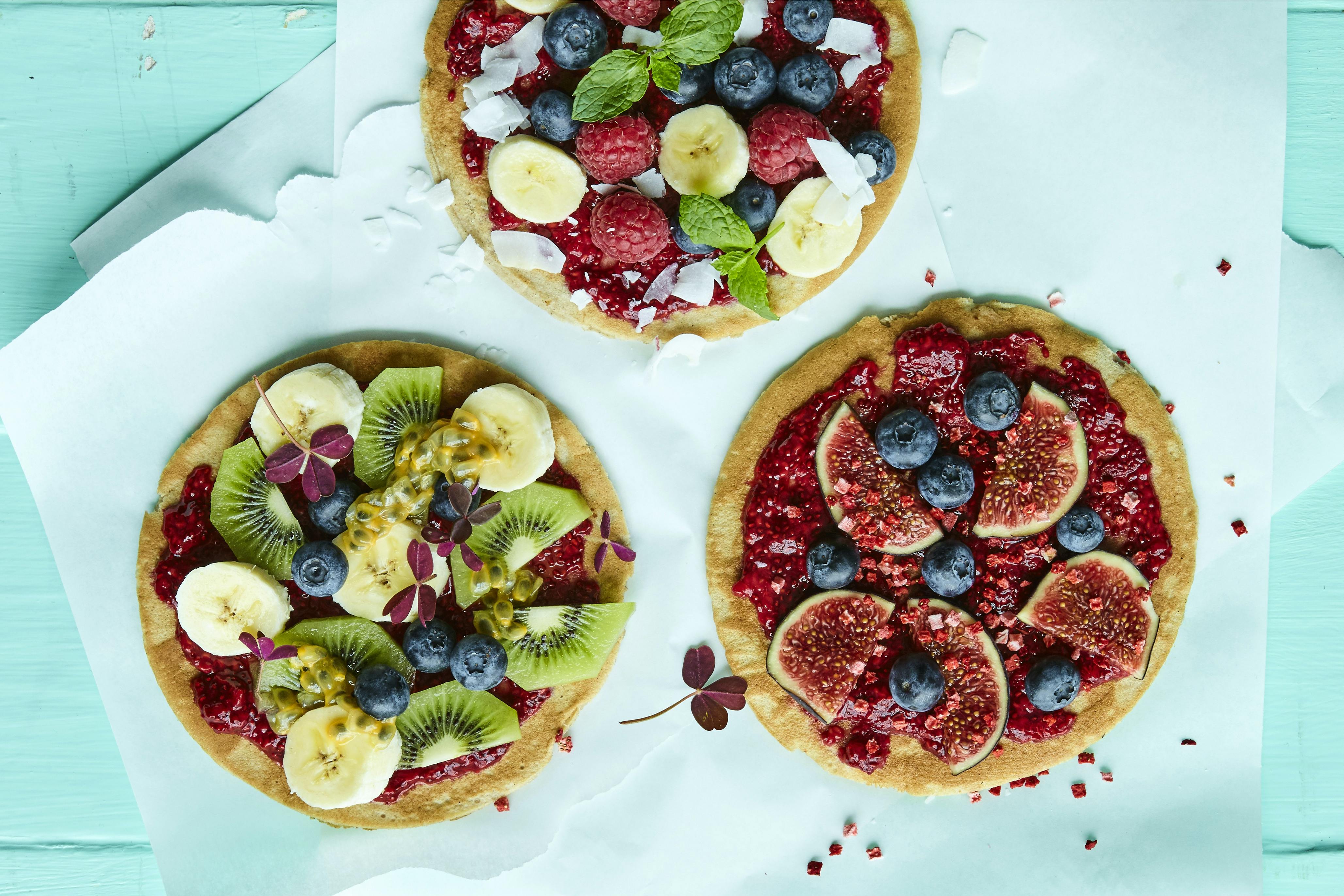 Pizzapannkakor.