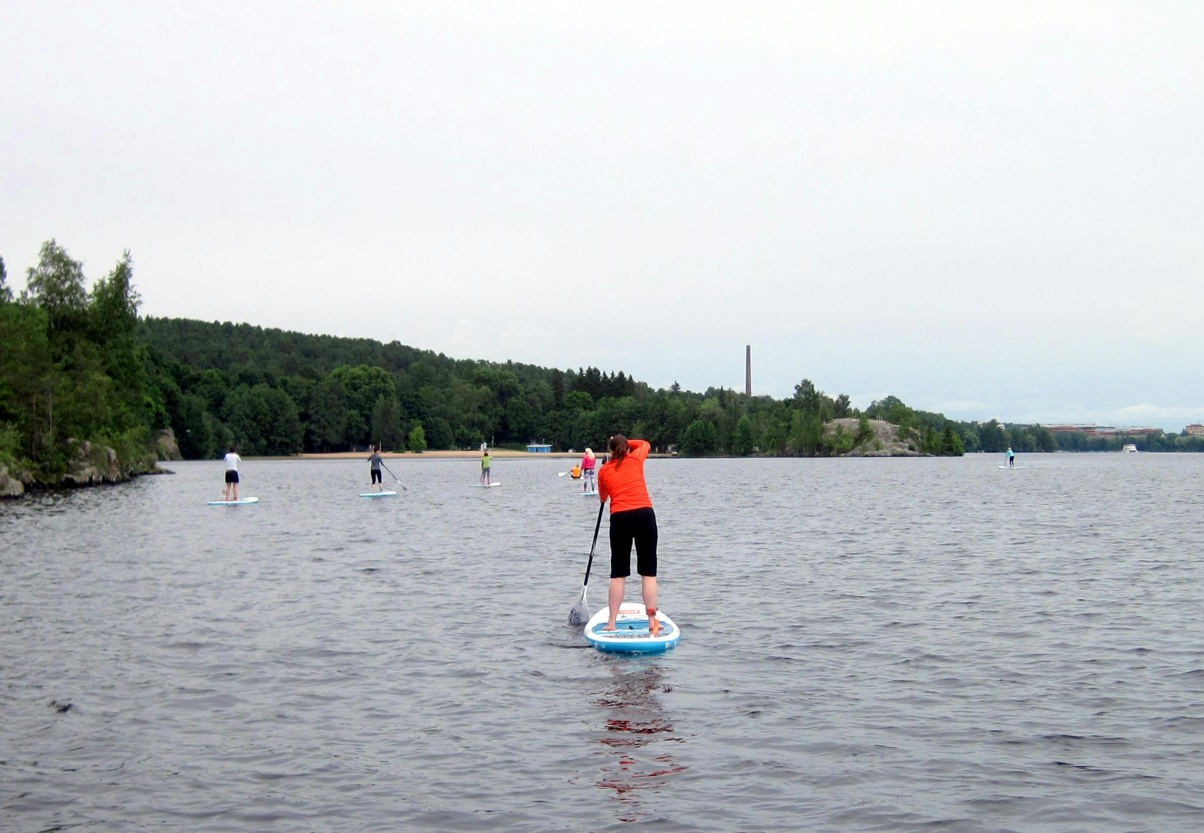 Suppausta seisaallaan