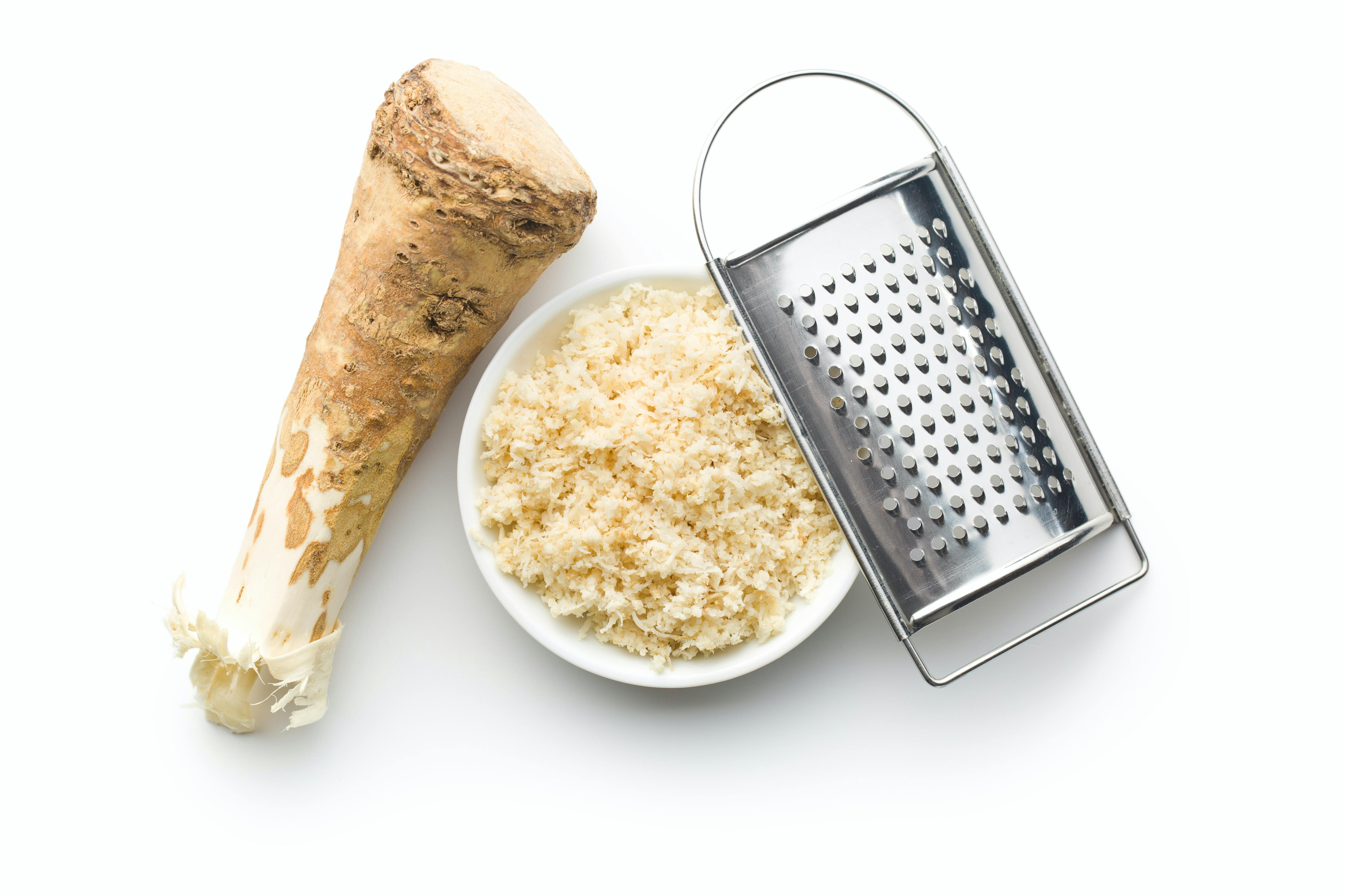 Raastettua piparjuurta