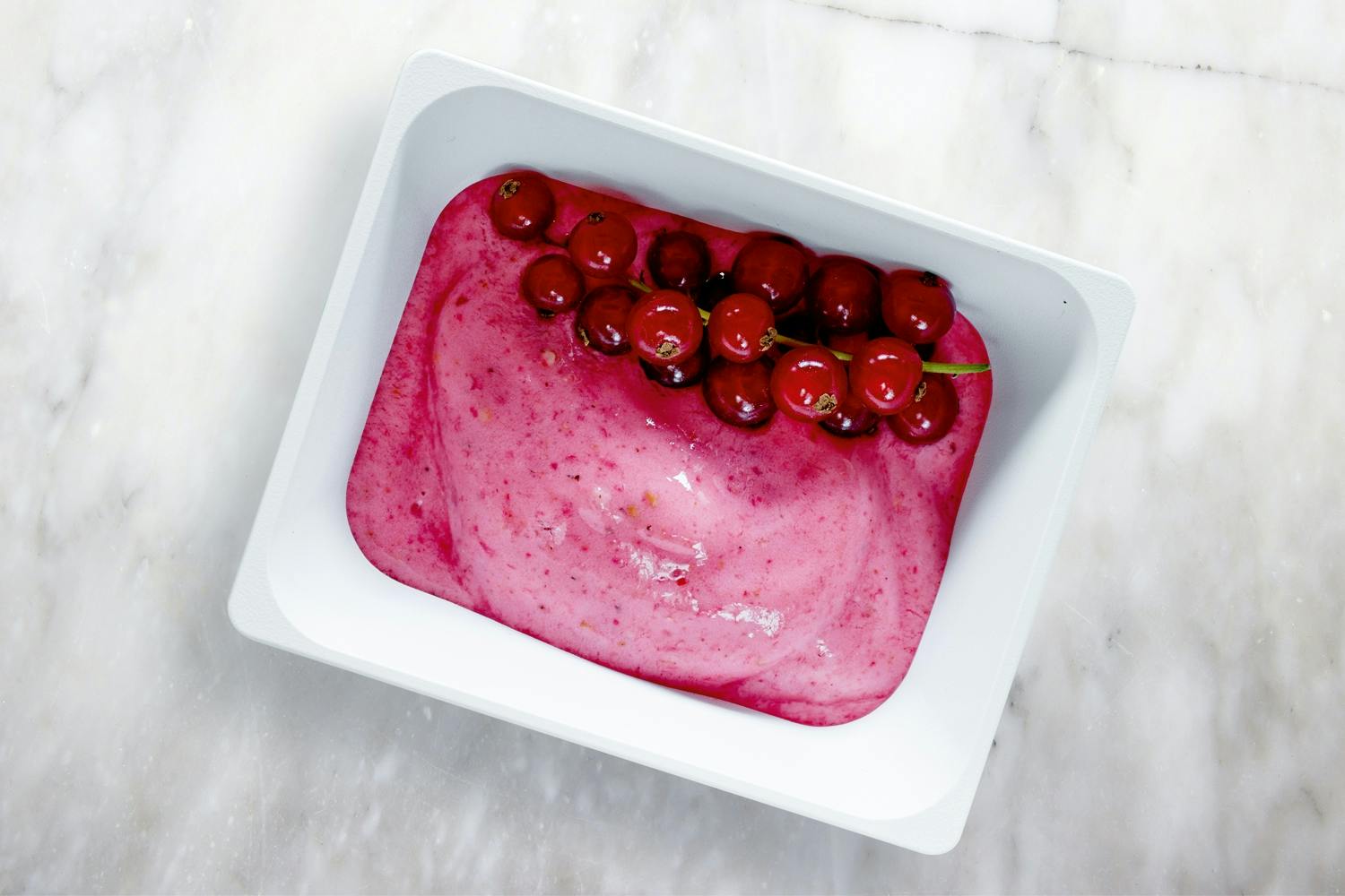 Hemmagjord frozen yoghurt