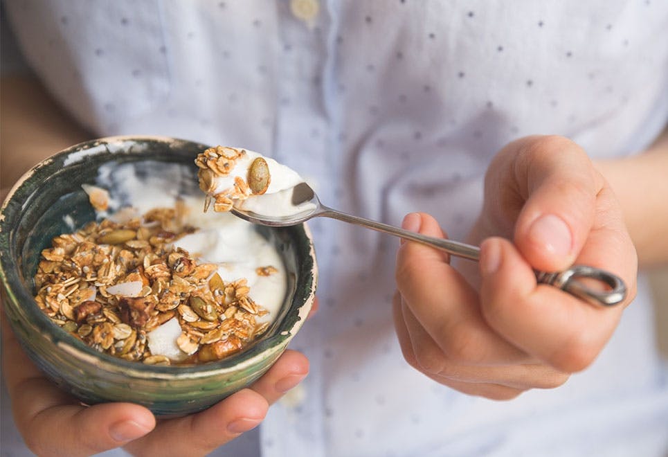 Skål med skyr