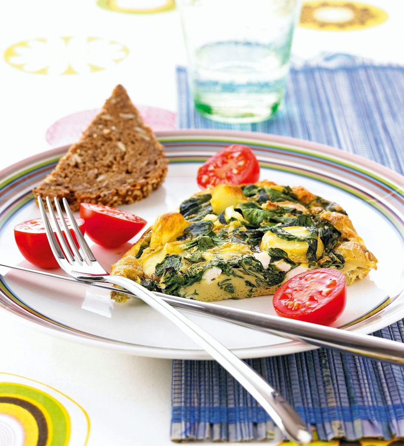 Omelett med parmaskinka och spenat – 5:2-dieten recept