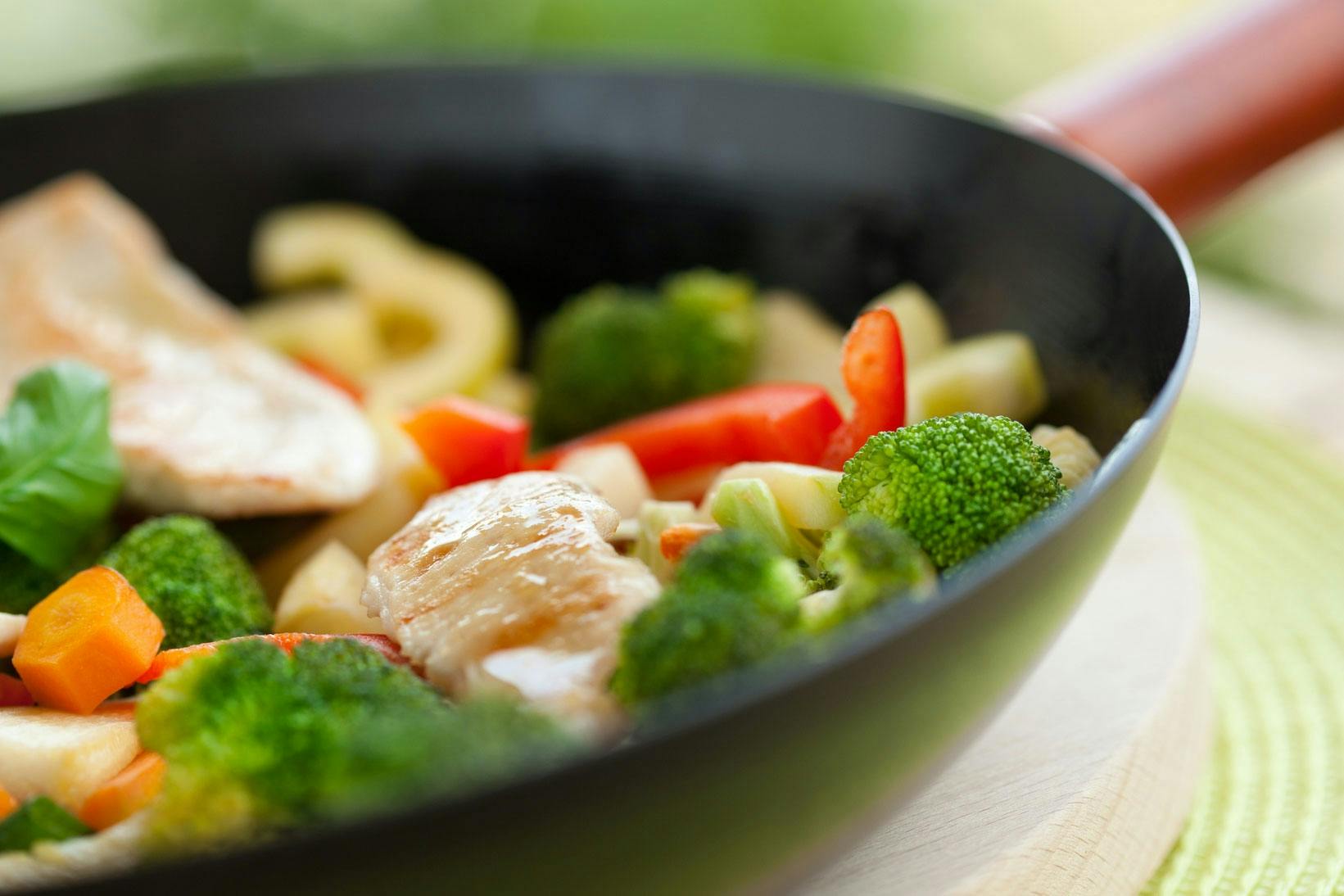 Wok med kyckling – 5:2-dieten recept