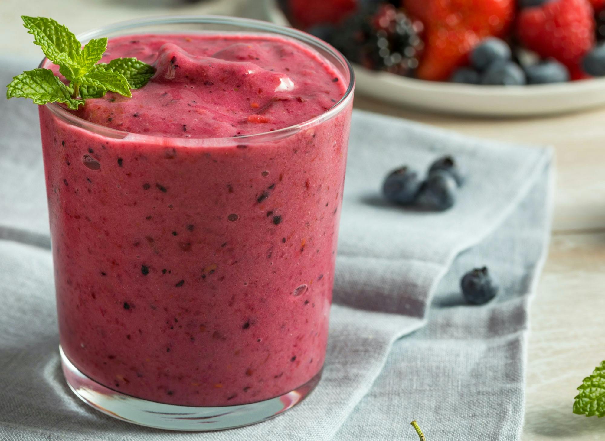 Bærsmoothie  – 5:2-kuren opskrifter