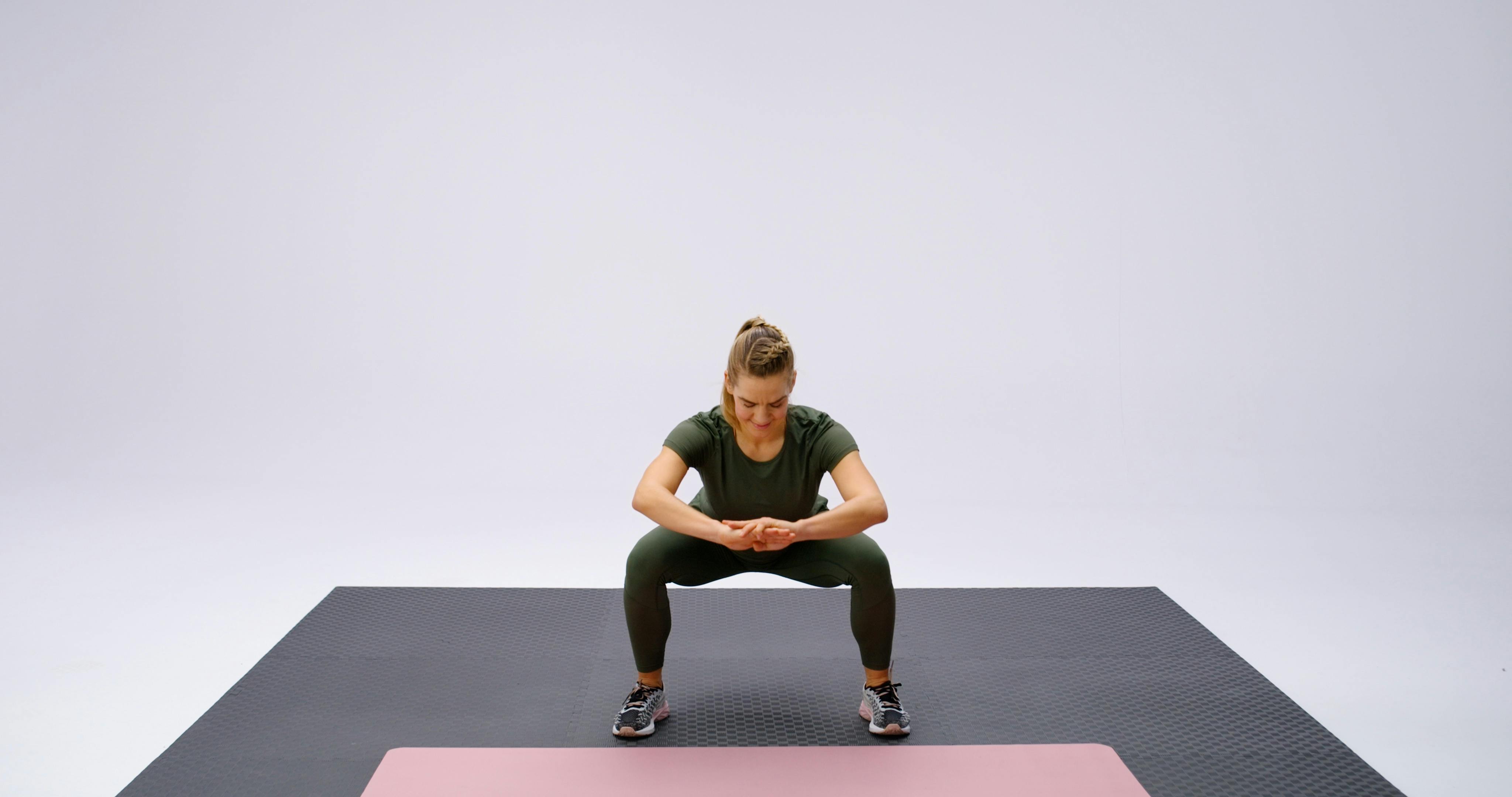 Squat med halv squat