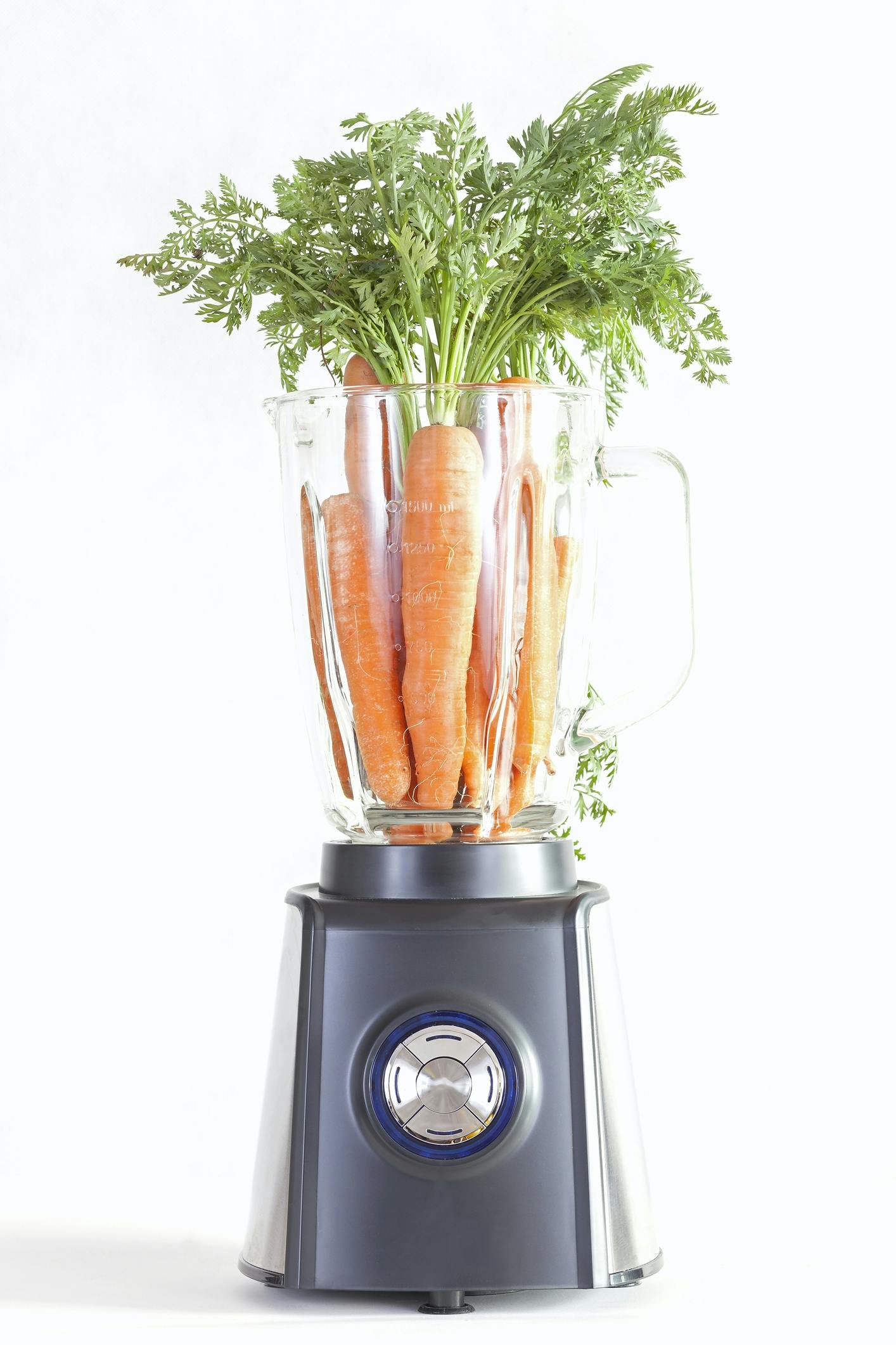 Gulerødder i blender