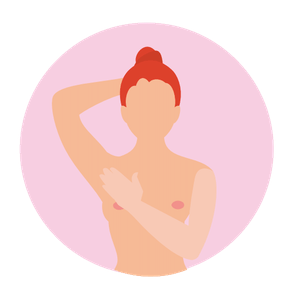 Kvinde bindevæv bryst