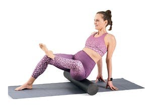 Sittande rumpmassage bindväv