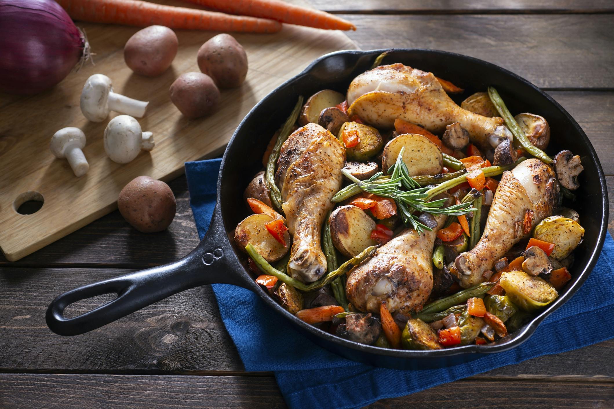 Morötter i coq au vin