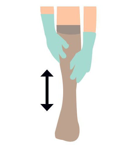 Sådan skal kompressionsstrømper sidde