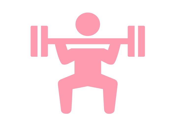 Person træner illustration