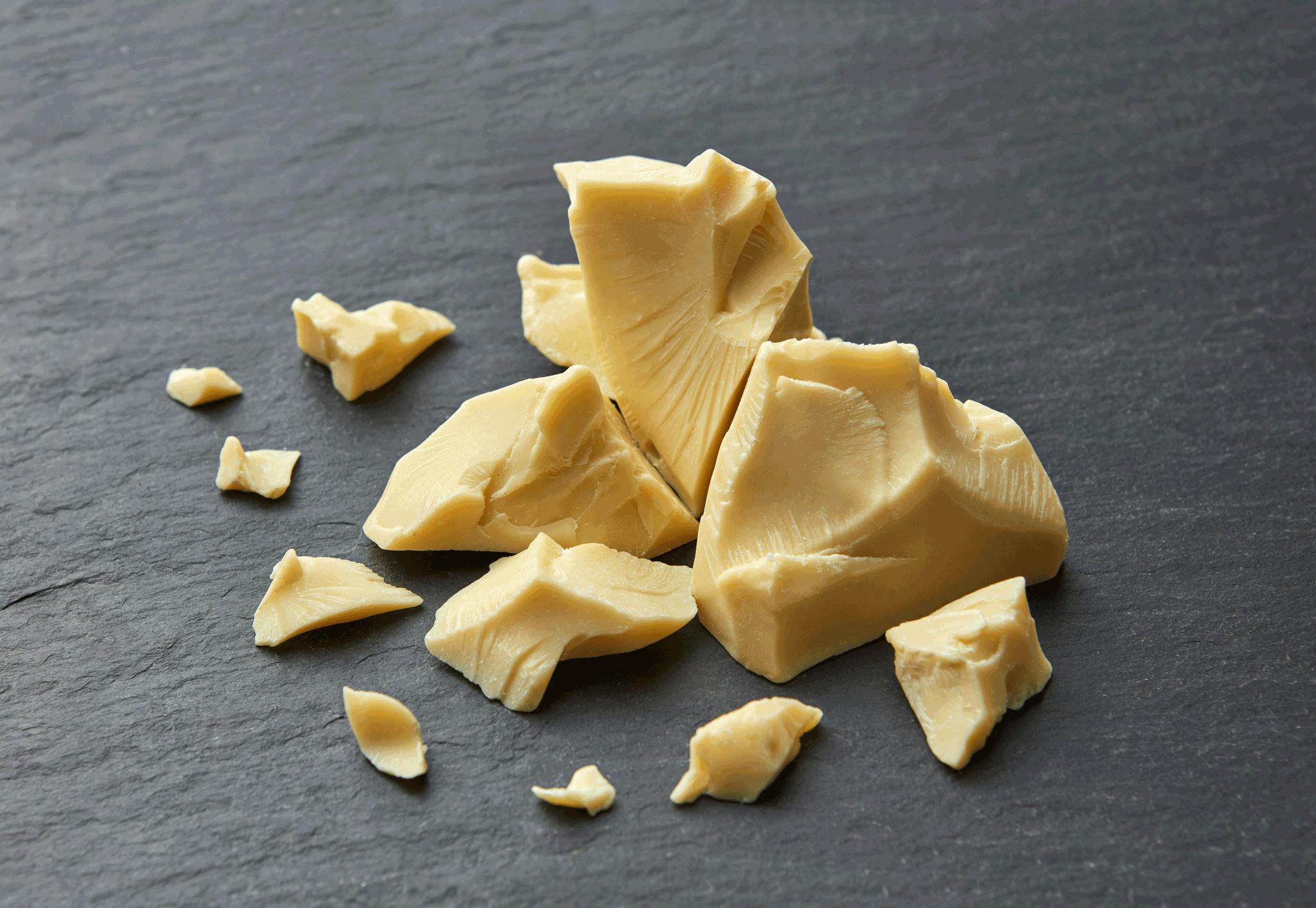 Kakaosmör blir choklad