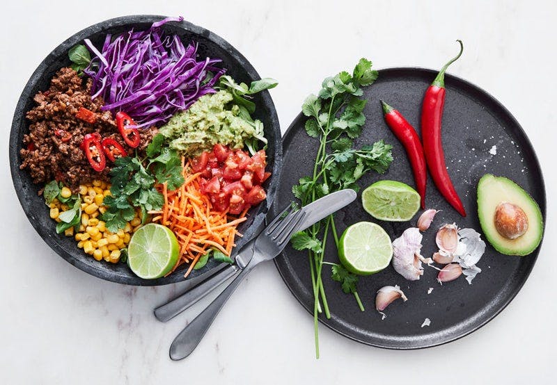 Recept till I FORM Kostplan mexi bowl