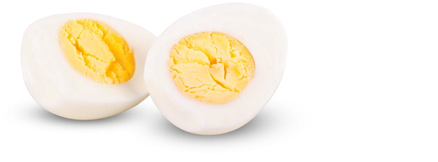 Hardkokt egg - en del av mellommåltid i matplanen