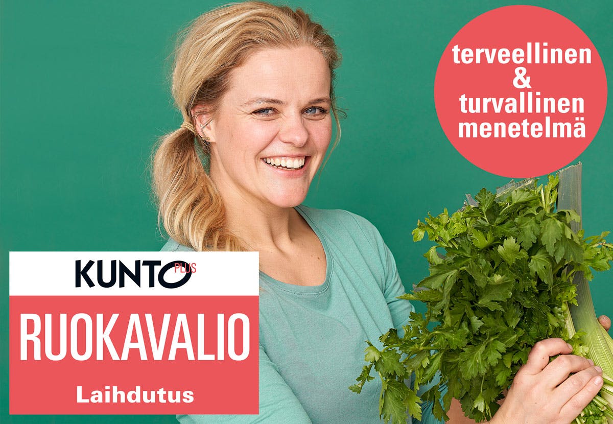 KUNTO PLUS Ruokavalio – laihdu terveellisesti ja turvallisesti | KUNTO PLUS