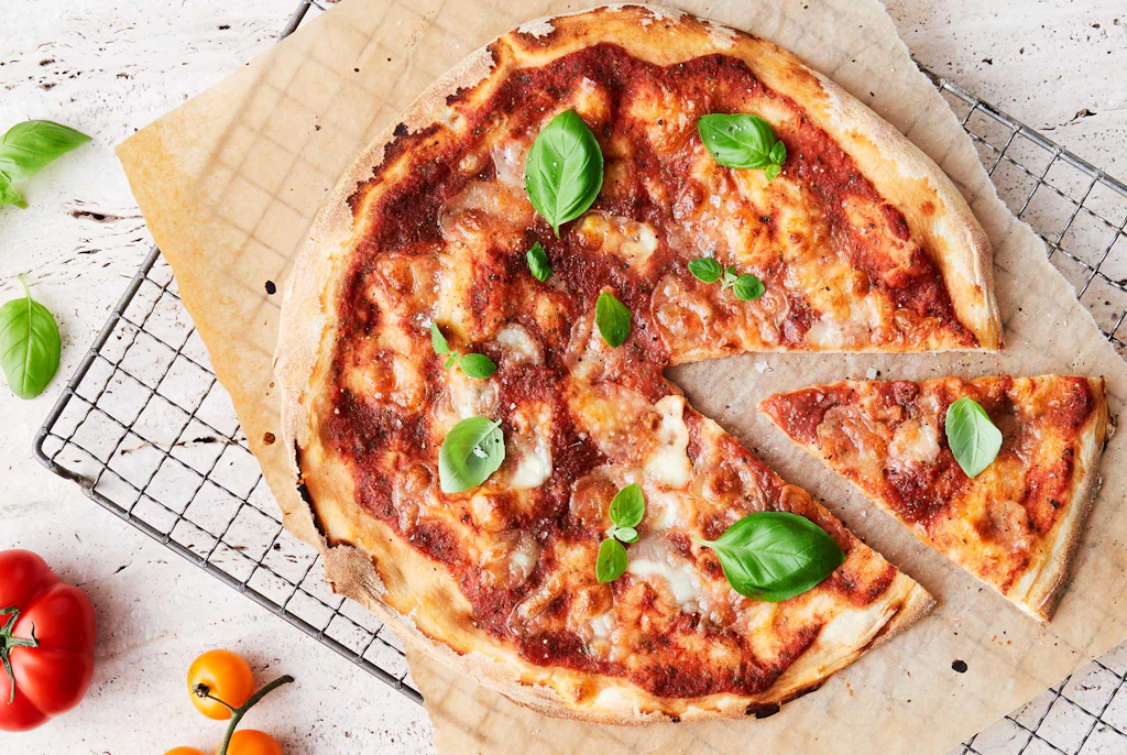 Pizza kalorit – pizza margherita