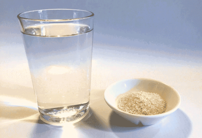 Loppefrøskaller suger masser af vand