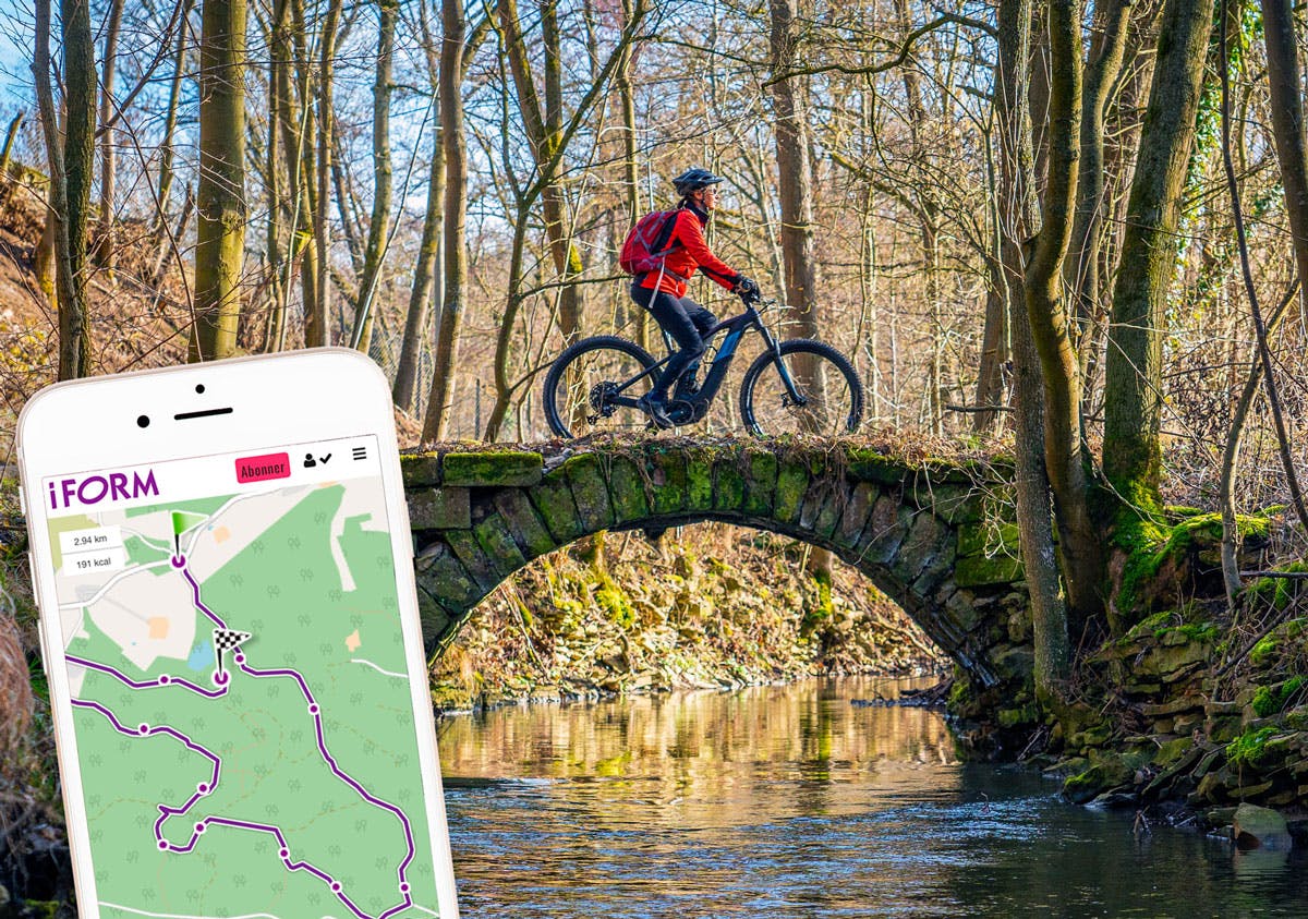 Planlegg sykkelruten med I FORMs ruteplanlegger