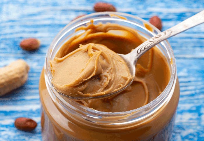 En teskje peanøttsmør