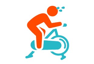 Spinning illustrasjon