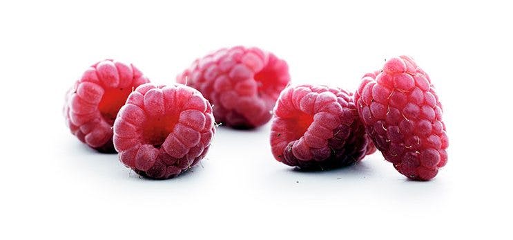 hindbær til chiagrød