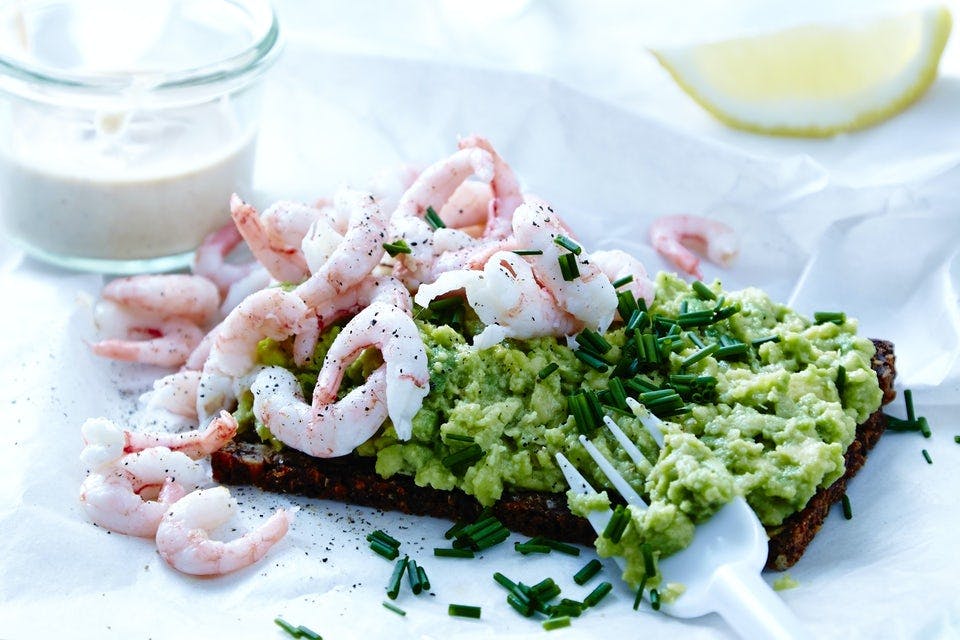 Avocadomad er fyld med kostfibre